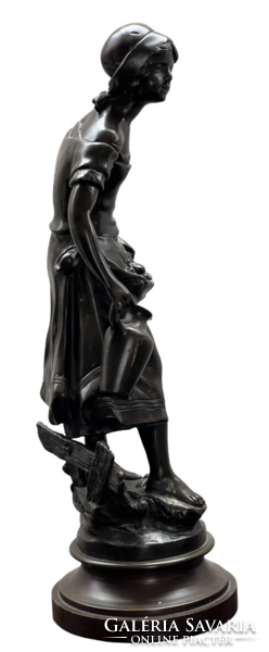 L&P Moreau, Vízhordó lány bronzszobor