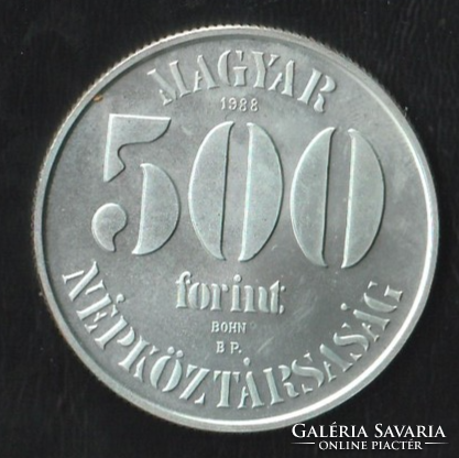 500 Forint 1988 Labdarugó Európa bajnokság.