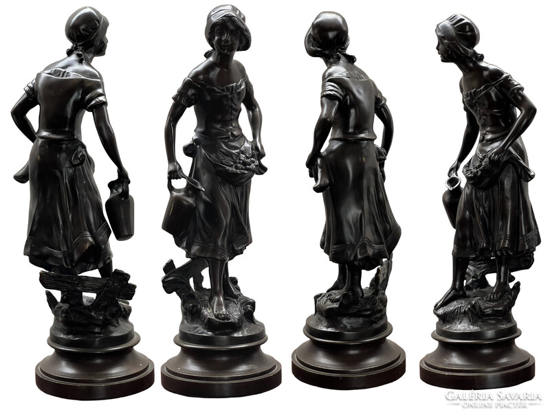 L&P Moreau, Vízhordó lány bronzszobor