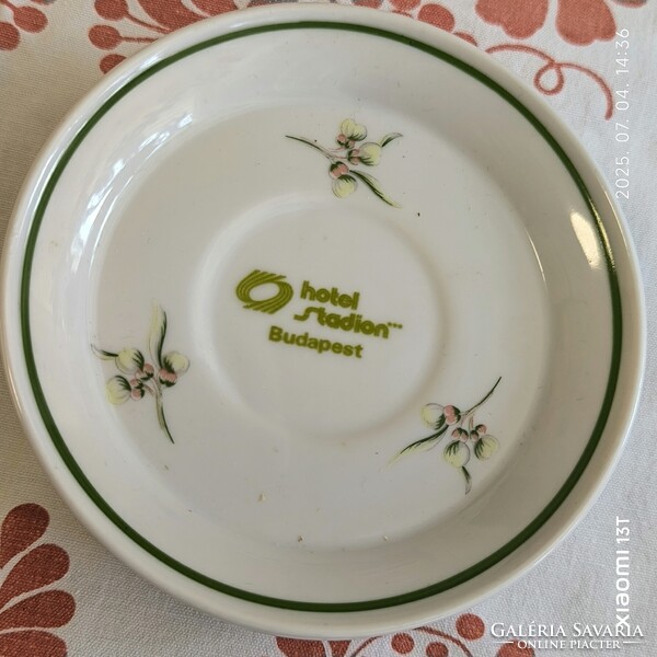 Hollóházi porcelán  kávéskészlet Hotel Stadion Budapest felirattal eladó!