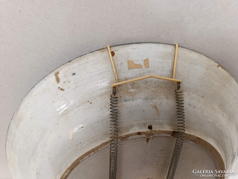 Antik zsidó delfti porcelán tányér tál oroszlán tóra tekercs judaika Delft 18. század 537 2954