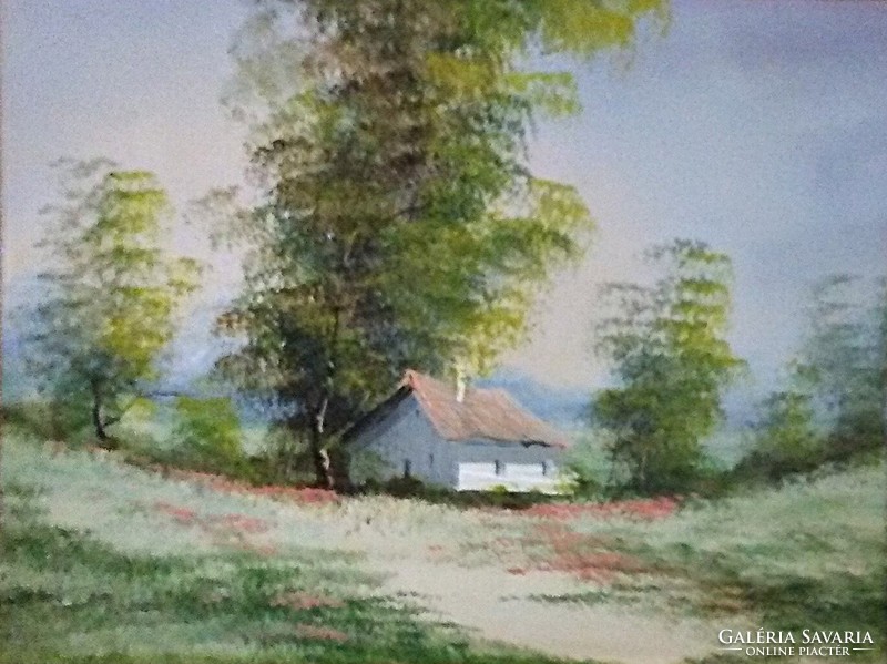 Festmény (02) - TANYA