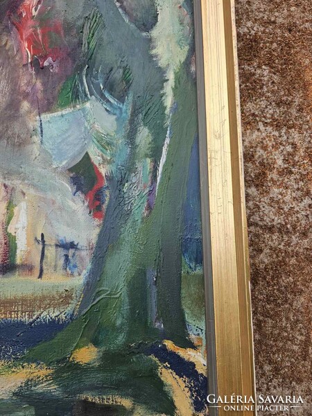 Nagy B. István szignóval ellátott festmény