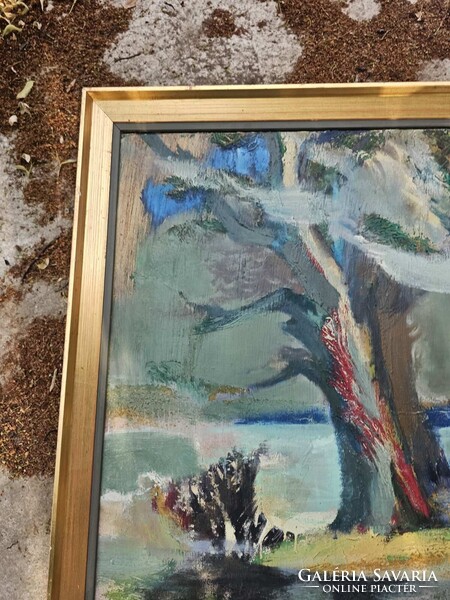 Nagy B. István szignóval ellátott festmény