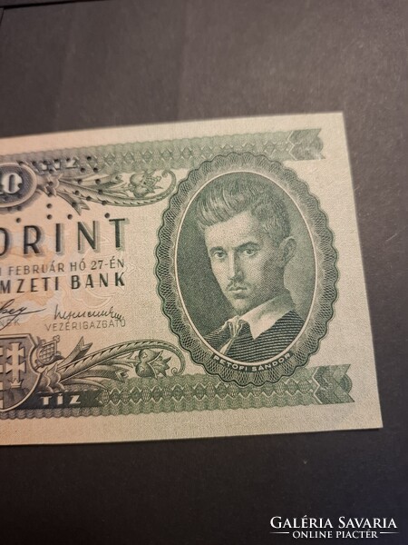 Minta 10 forint 1947 perforált 