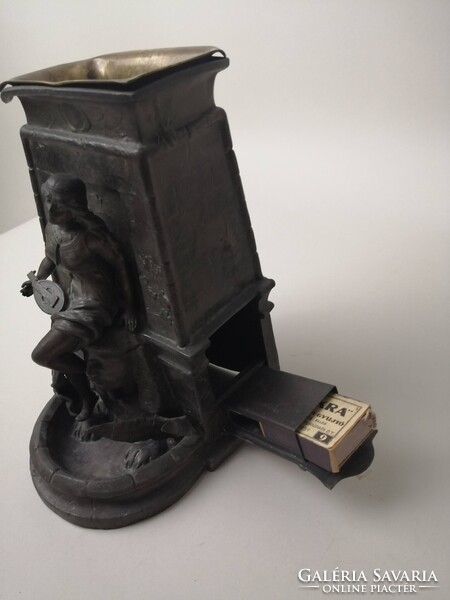 SZIVAR, CIGARETTA ÉS GYUFATARTÓ - HAMUTARTÓ