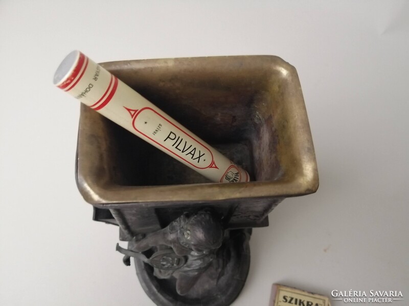 SZIVAR, CIGARETTA ÉS GYUFATARTÓ - HAMUTARTÓ