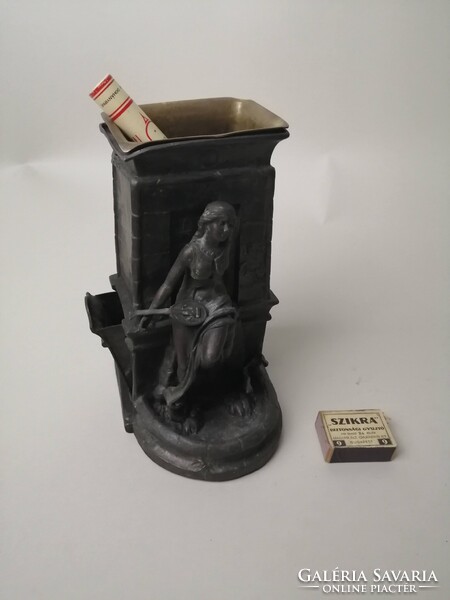 SZIVAR, CIGARETTA ÉS GYUFATARTÓ - HAMUTARTÓ