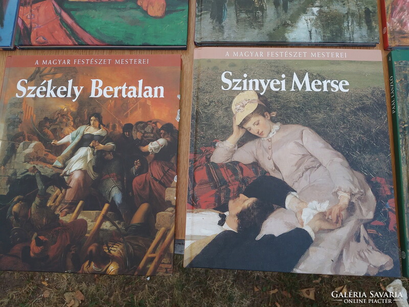 A magyar festészet mesterei: Paál László, Székely Bertalan, Szinyei Merse, Mednyánszky, Szőnyi...