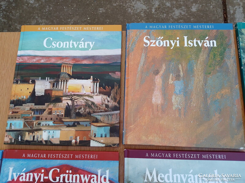 A magyar festészet mesterei: Paál László, Székely Bertalan, Szinyei Merse, Mednyánszky, Szőnyi...