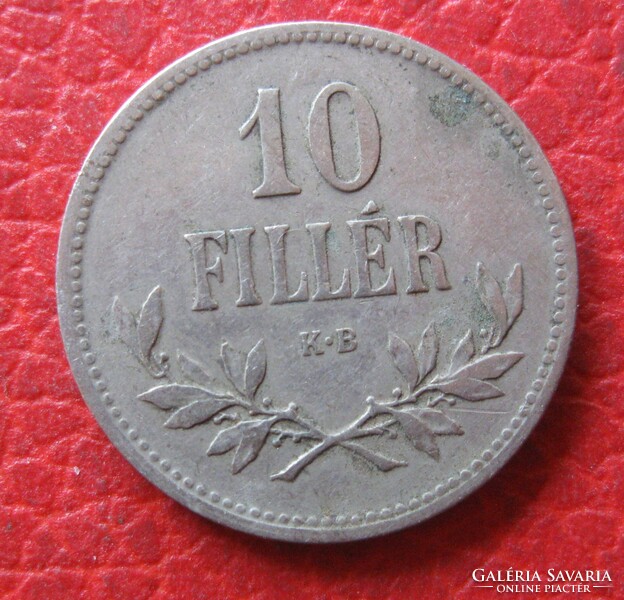 Magyar Királyság 10 fillér 1915 (H15)