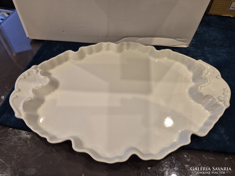 Kínáló porcelán tálca
