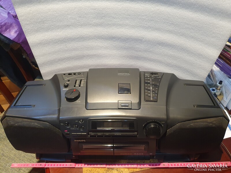 Retro Philips AZ8304/20 rádiósmagnó kazetta boombox sétálómagnó hi-fi 30