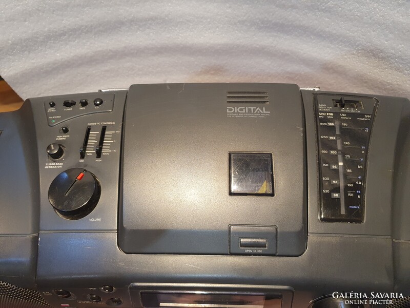 Retro Philips AZ8304/20 rádiósmagnó kazetta boombox sétálómagnó hi-fi 30