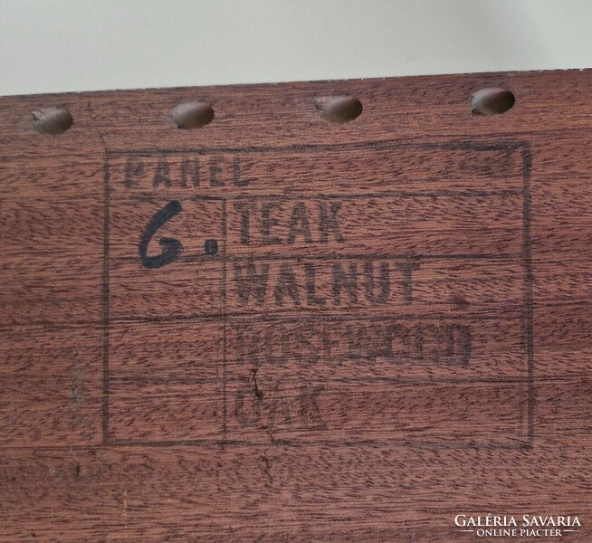 Vintage, mid century modern dán teak falpanel, Poul Cadovius, több darab Cado System