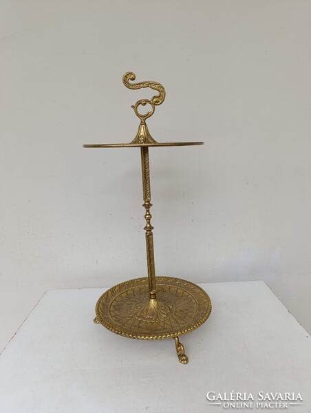 Antik esernyőtartó öntöttvas öntött sárgaréz esernyő sétapálca tartó 906 3010