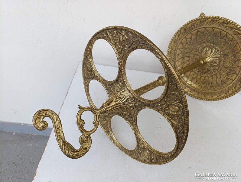 Antik esernyőtartó öntöttvas öntött sárgaréz esernyő sétapálca tartó 906 3010