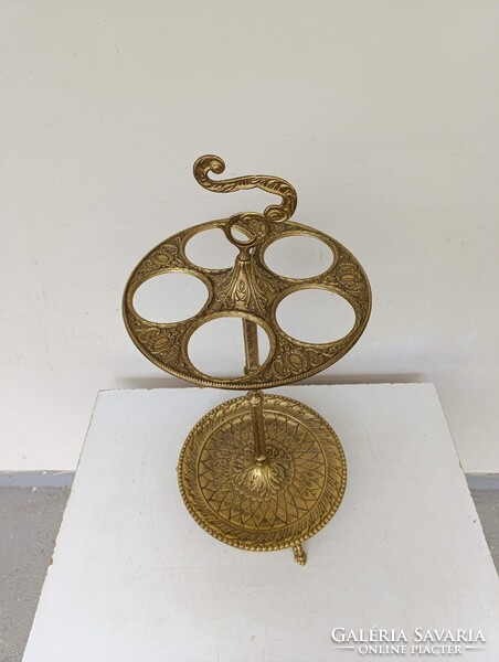 Antik esernyőtartó öntöttvas öntött sárgaréz esernyő sétapálca tartó 906 3010