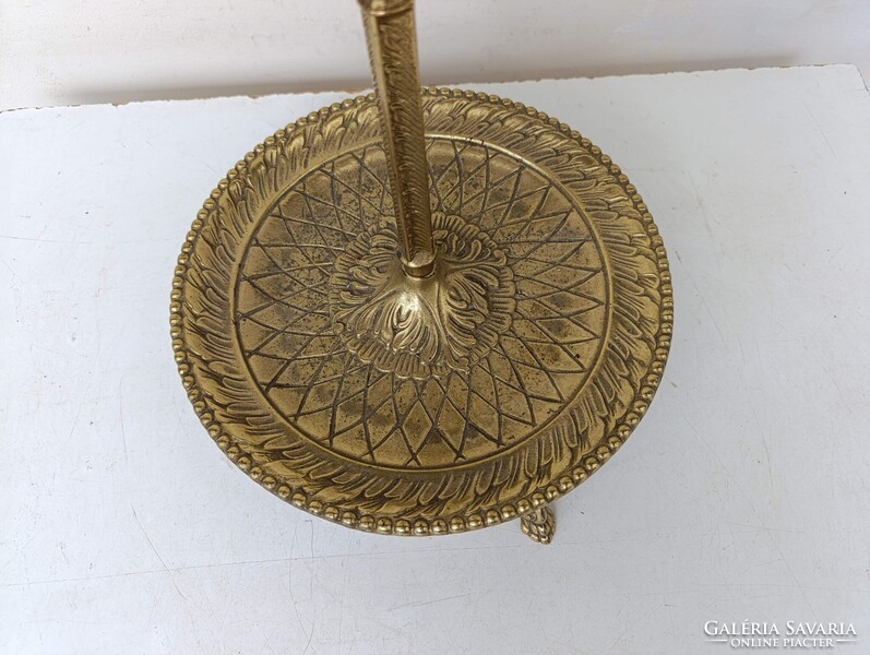 Antik esernyőtartó öntöttvas öntött sárgaréz esernyő sétapálca tartó 906 3010