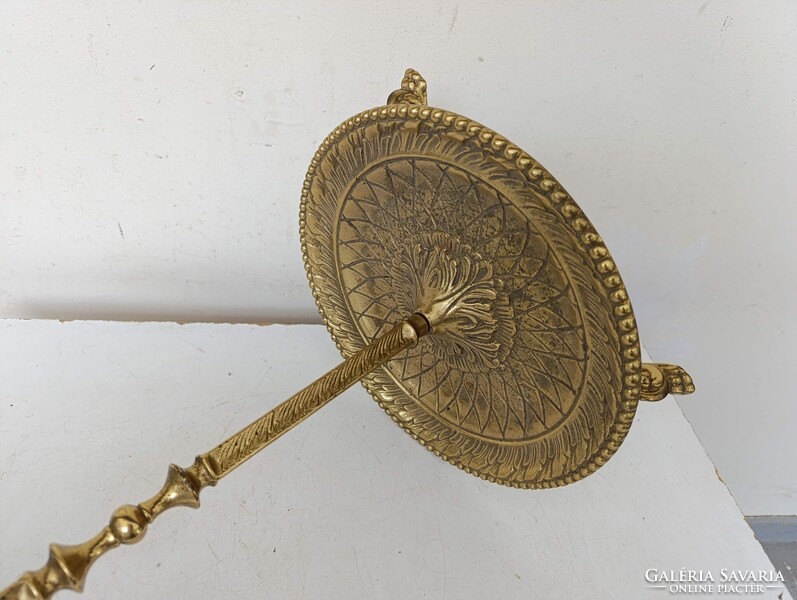 Antik esernyőtartó öntöttvas öntött sárgaréz esernyő sétapálca tartó 906 3010