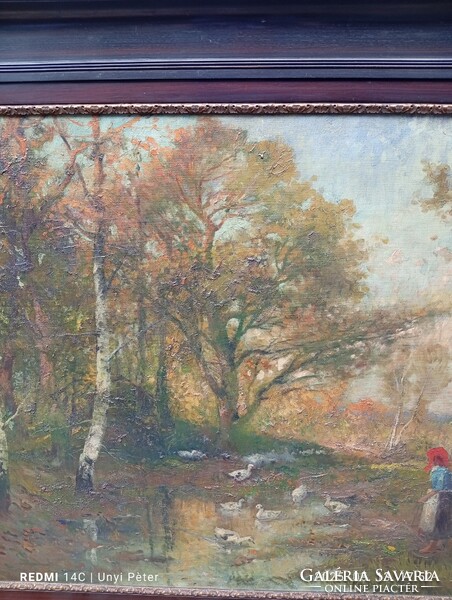 Kasznár Ring Jenő óriási festménye