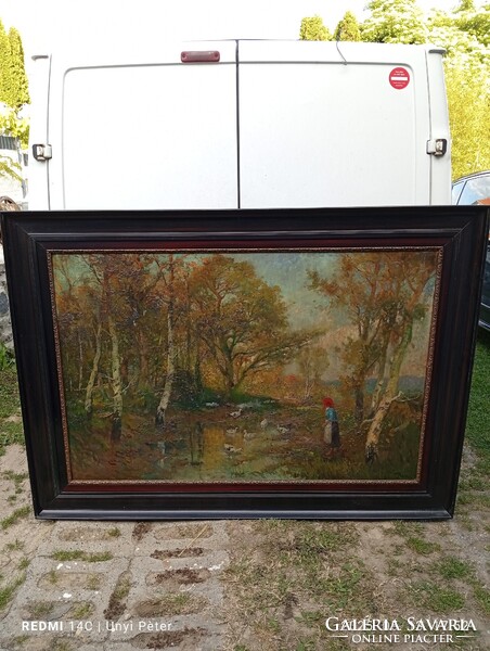 Kasznár Ring Jenő óriási festménye