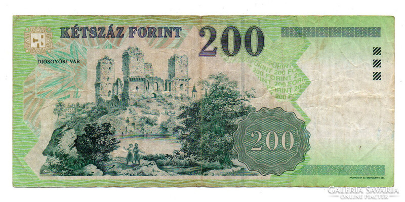 200 Forint Bankjegy 2004 FC F
