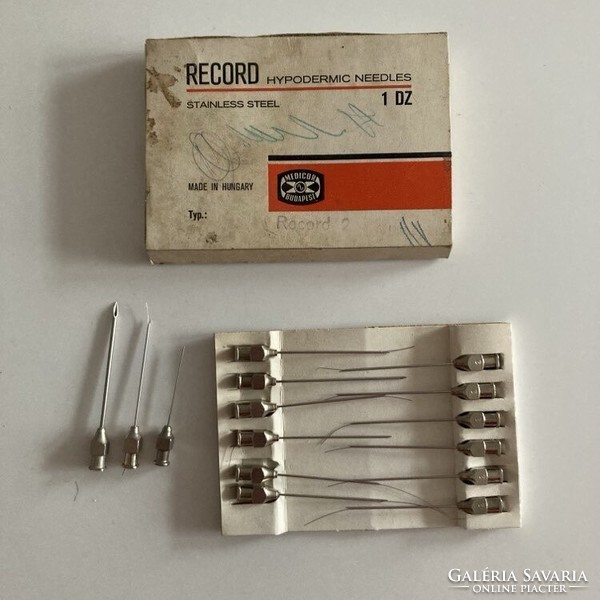 Orvosi eszköz - Medicor injekciós tű eredeti papírkarton dobozában 12+3 db