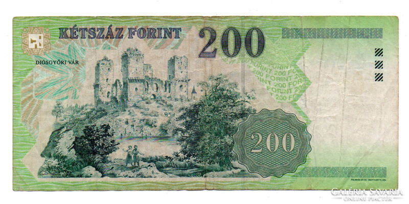 200 Forint Bankjegy 2004 FB F