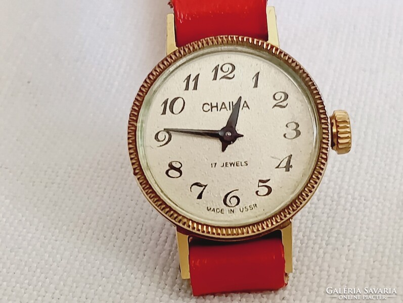 Karóra CHAIKA CSAJKA mechanikus óra felhúzós retro 18mm