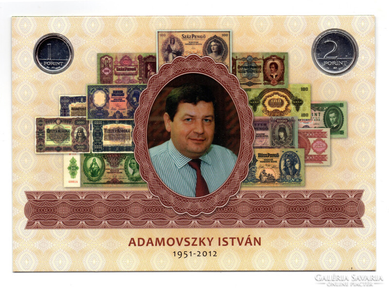 Adamovszky Emlék ezüst 1 és 2 Forint 1951-2012