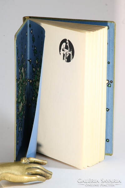 1910 Nyugat könyvei szecessziós Falus Elek kötés Lengyel Menyhért Taifun Első kiadás !!