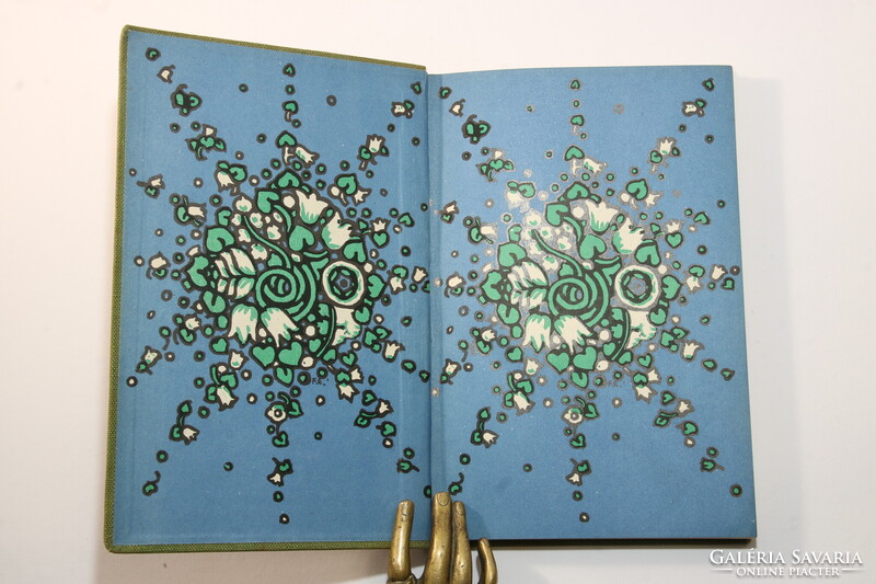 1910 Nyugat könyvei szecessziós Falus Elek kötés Lengyel Menyhért Taifun Első kiadás !!