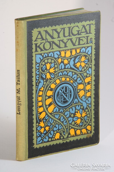 1910 Nyugat könyvei szecessziós Falus Elek kötés Lengyel Menyhért Taifun Első kiadás !!