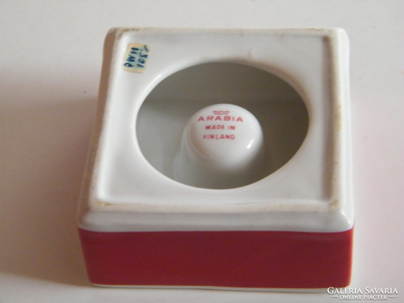 Arabia Finland skandináv design porcelán gyertyatartó