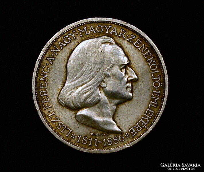 SZEBB PÉLDÁNY : 1936 LISZT FERENC EZÜST 2 PENGŐ !