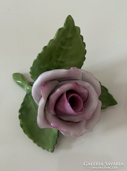 Herendi porcelán rózsa