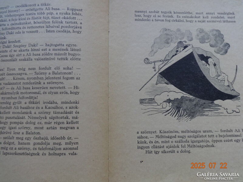 Majtényi György: ALI BASA MEG A KACSA - antik mesekönyv Iser József rajzaival (1934)