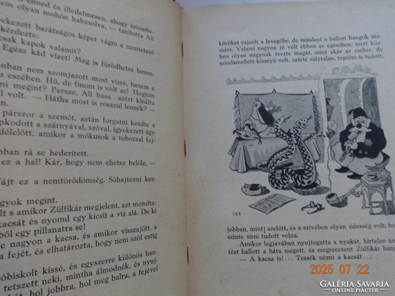 Majtényi György: ALI BASA MEG A KACSA - antik mesekönyv Iser József rajzaival (1934)
