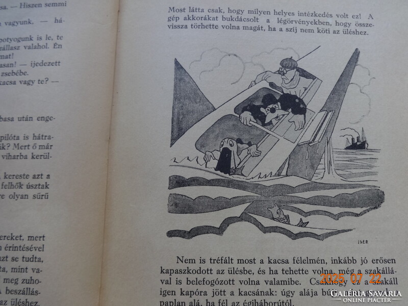 Majtényi György: ALI BASA MEG A KACSA - antik mesekönyv Iser József rajzaival (1934)