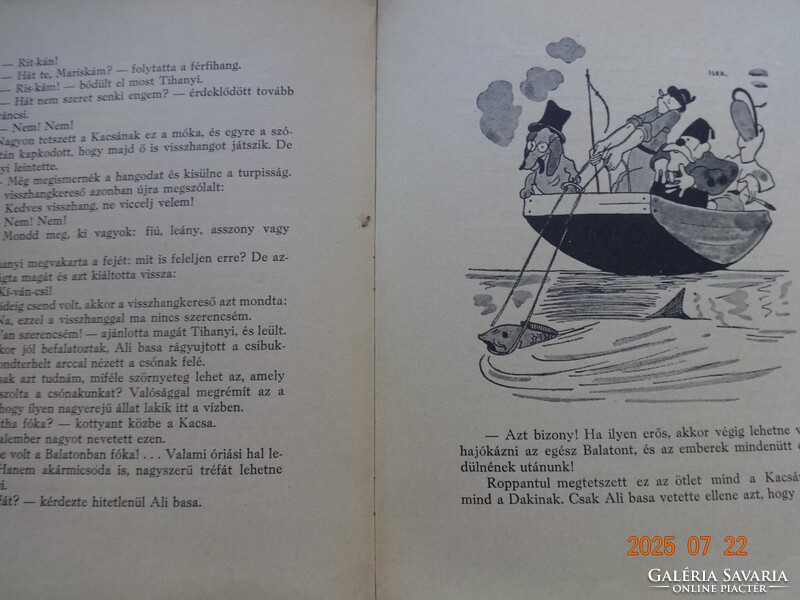 Majtényi György: ALI BASA MEG A KACSA - antik mesekönyv Iser József rajzaival (1934)