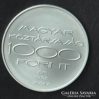 1000 Forint 1995 xxvi. Summer Olympics Atlanta 1996. Fencing