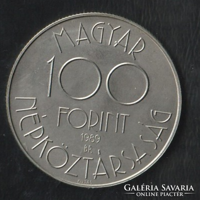100 Forint 1989 Labdarugó Világbajnokság 1990.