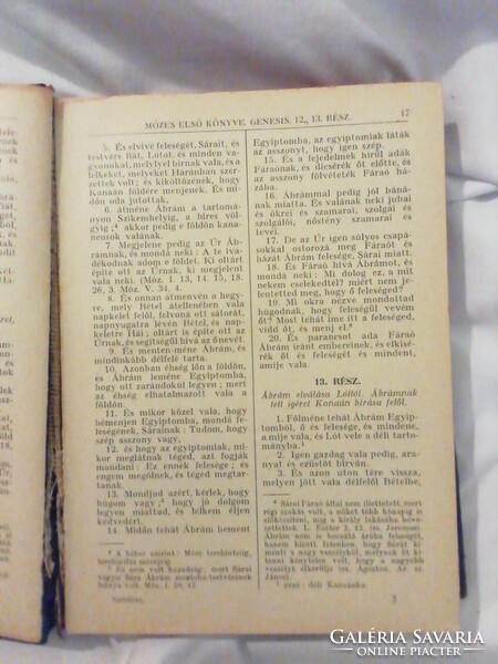 Antik Ó és Újszövetség i Szentírás, KÁLDI fordítás a Vulgáta alapján 1915 nagyon jó állapotban