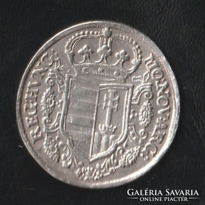 Rákóczi fél tallér, 1706 KB