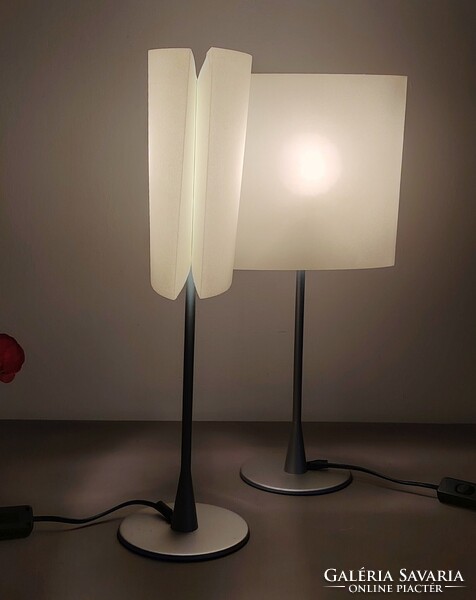 Fontana Arte Italy design asztali lámpa párban ALKUDHATÓ