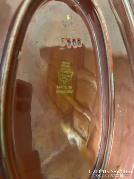Zsolnay Nikelszky Géza  Szecessziós Tál