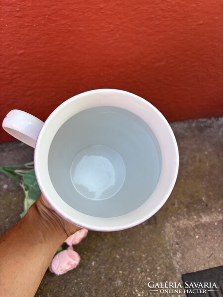 MCP  virágos  rózsás porcelán hasas csupor  bögre findzsa nagymama kincse  hagyaték