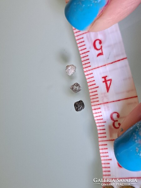 Nyers 2-3 mm es gyémántok Kongóból darabáron!!!