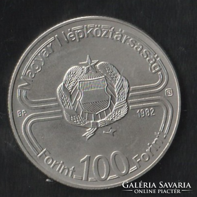 100 Forint 1982 Labdarugó Világbajnokság.